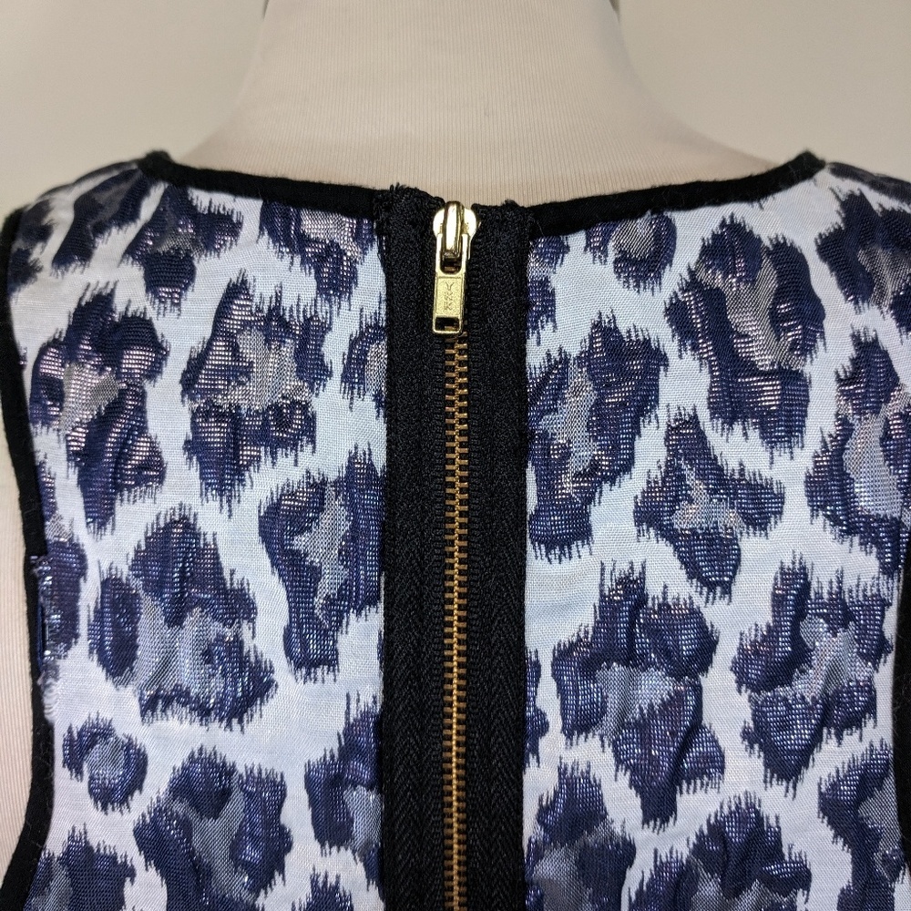 Top Shop Leopard Fit & Flare Dress - Picture 6 of 7